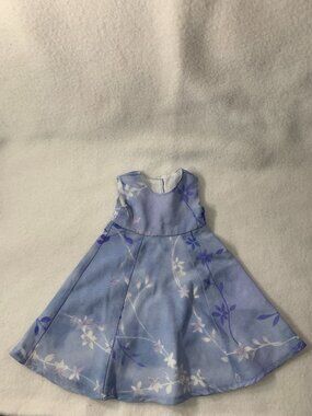 American Girl Pleasant Company Periwinkle Dress Outfit Retired